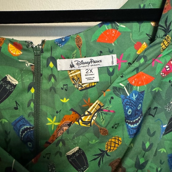 Disney Parks Trader Sam's Surplice Sundress 2X - Picture 2 of 5